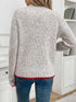 'Orinthia' Stitched Heart Knit Sweater - Celes Fashion